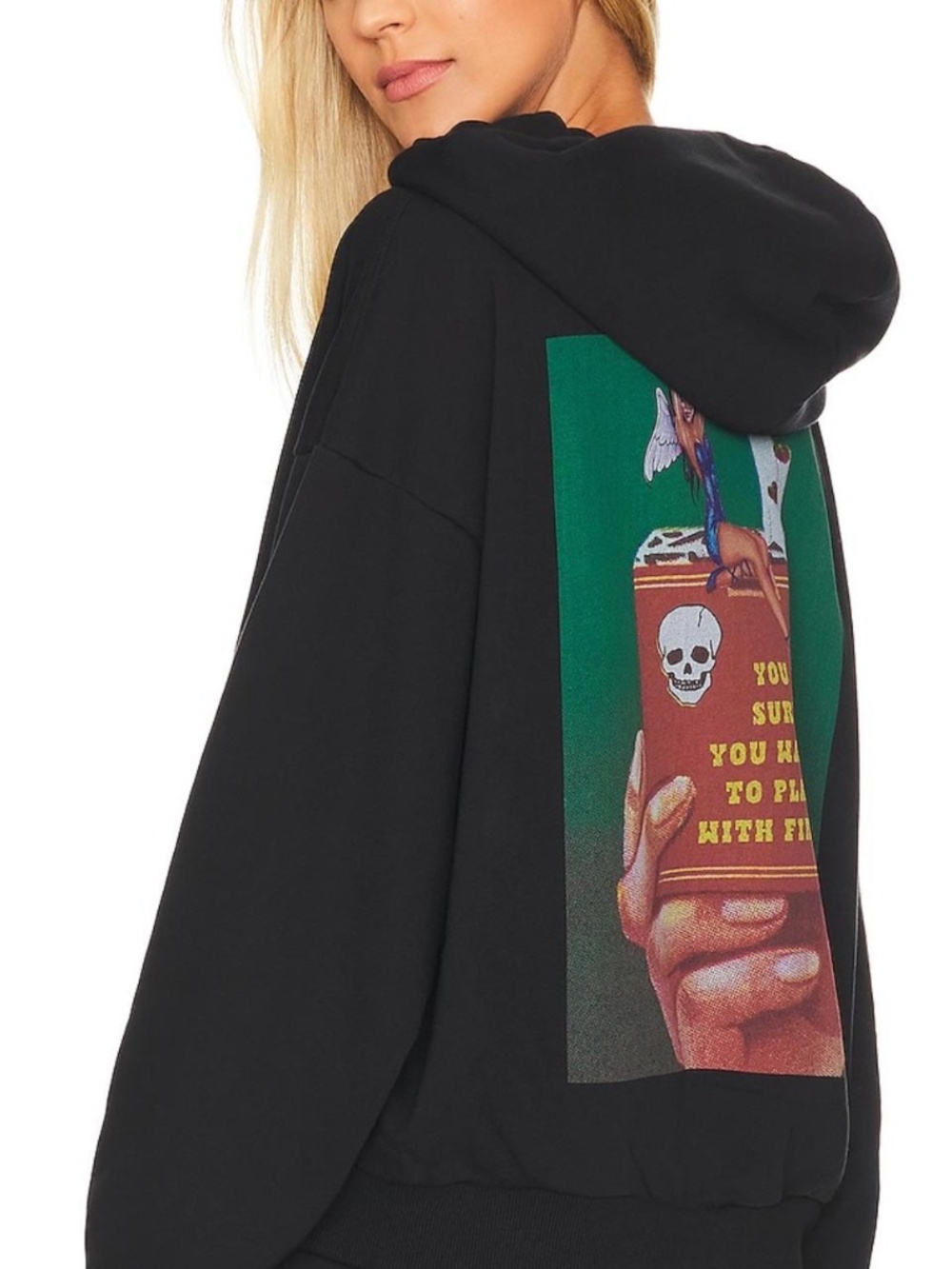 NWOT RARE Boy's Lie Twin Flame Hoodie